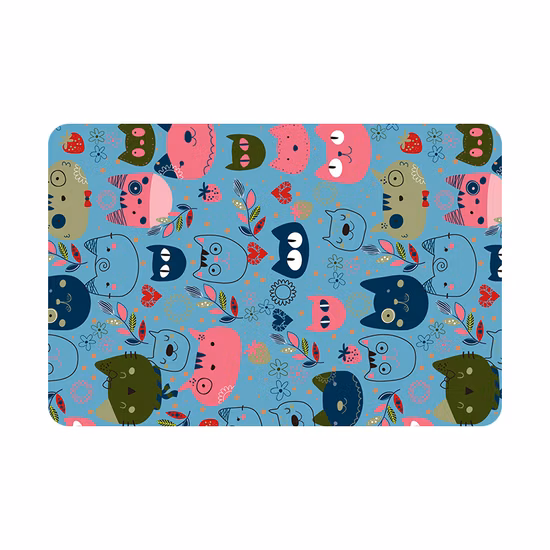 Design Cheap Wholesale Bath Rug High Quality Super Absorbent Non Skid Soft Diatomite Natural Rubber Bathroom Mat
