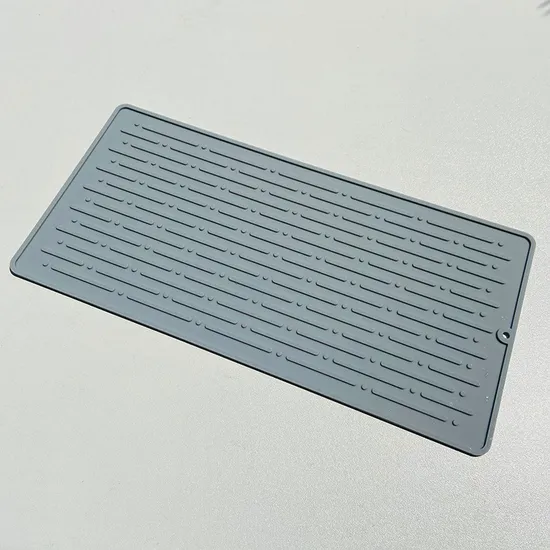 New Amazon Faucet Silicone Pad Sink Mat Kitchen Kitchen Tap Splash Proof Silicone Faucet Mat Silicone Drain Mat