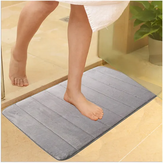 Bathroom Absorbent Carpet Absorbent Non Slip Floor Bathroom Diatomite Bath Mat