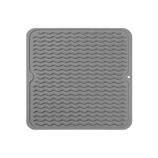 Sink Ma Multiple Usage Large Sink Mat Drain Pad for Drying Dishes Silicone Dish Drying Mat for Kitchen Counter Eco