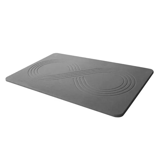 Custom Diatomite Water Absorbent Bath Mat Anti Slip Mat Floor Mat 
