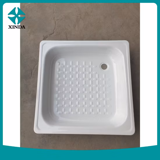 TPE Shower Mat Non Slip Bathtub Mat with Drain Holes and Big Suction Cups