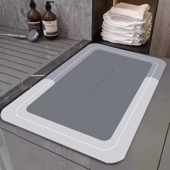 Bath Mat Sets Rug Innovative Super Absorbent Quick Dry Rubber Backed Dirt Resistant Bath Rugs Mats for Bathroom Non Slip Bathroom Rug for Shower Sink Bat